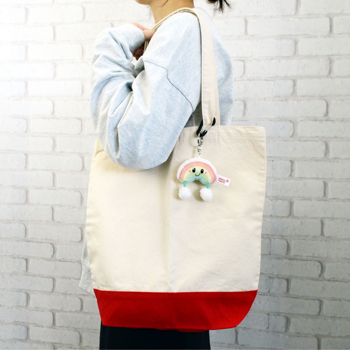 NICI (ニキ）| キーホルダー ベアフレンズ25 レインボー