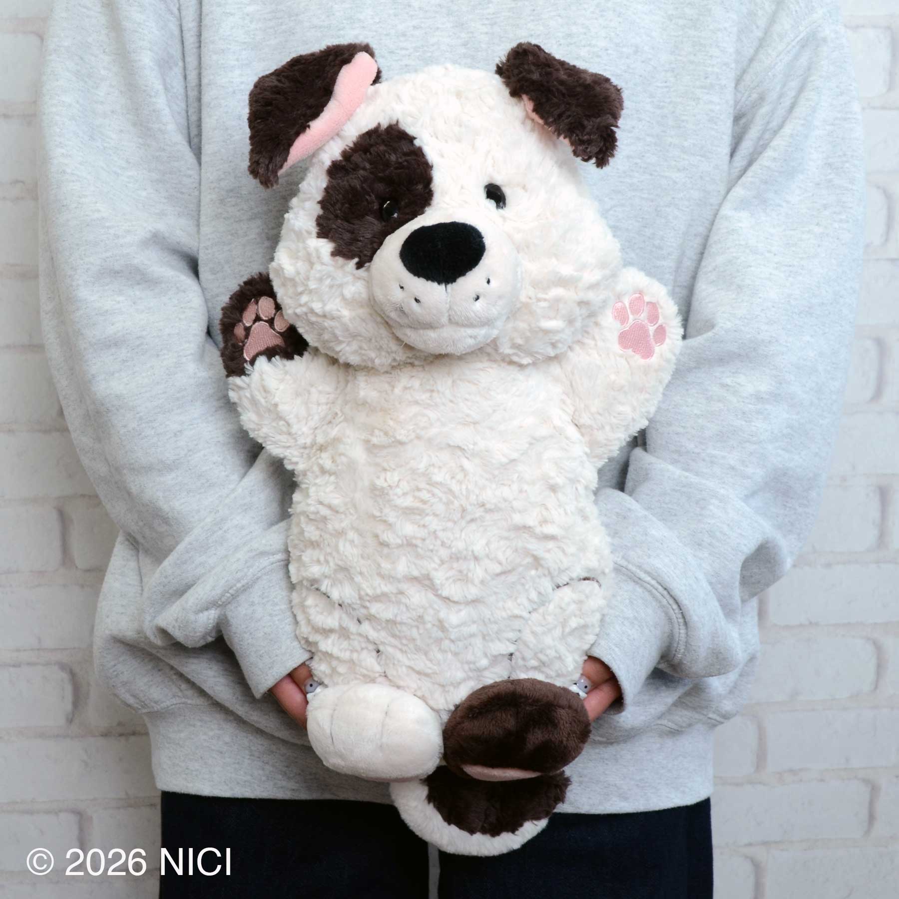 ORβIT×Dominoコラボカード21枚とぬいぐるみ新品 NICI(ニキ) | Homies26 フィギュアクッション ドッグWH40×20cm