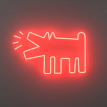画像をギャラリービューアに読み込む, 【予約商品】Yellowpop（イエローポップ） | Keith Haring Barking Dog キース・へリング バーキングドッグ LEDネオンサイン
