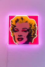 画像をギャラリービューアに読み込む, Yellowpop（イエローポップ） | Andy Warhol Marilyn Monroe アンディ・ウォーホル  マリリンモンロー LEDネオンサイン
