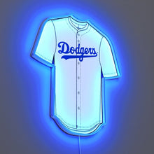 画像をギャラリービューアに読み込む, Yellowpop（イエローポップ） | Los Angeles Dodgers Jersey LEDネオンサイン MLB 野球 メジャーリーグ ドジャース
