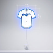 画像をギャラリービューアに読み込む, Yellowpop（イエローポップ） | Los Angeles Dodgers Jersey LEDネオンサイン MLB 野球 メジャーリーグ ドジャース
