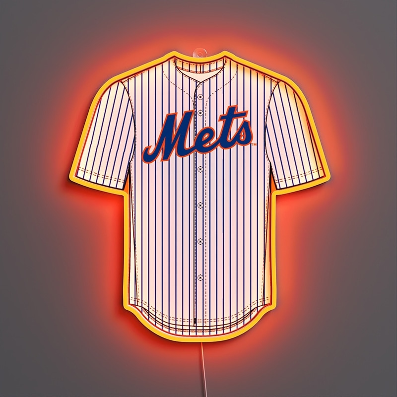 Yellowpop（イエローポップ） | New York Mets Jersey LEDネオンサイン