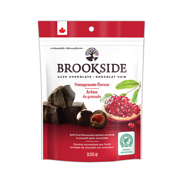 Brookside（ブルックサイド ）ダークチョコレート　ポメグラネイト（ザクロ )235g