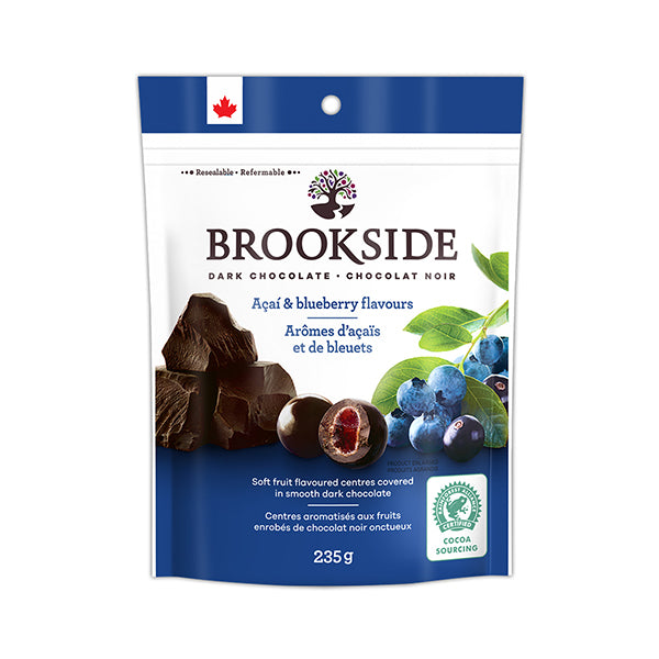 Brookside（ブルックサイド ）ダークチョコレート　アサイー&ブルーベリー 235g