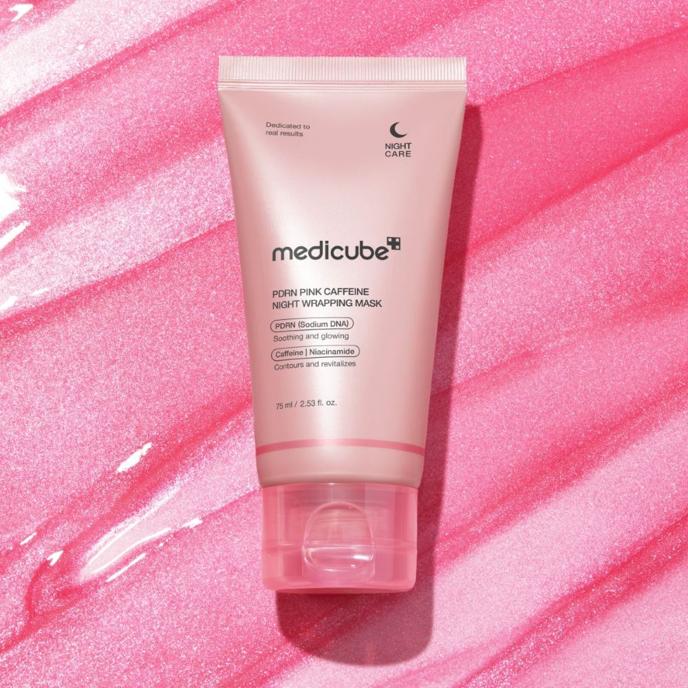 メディキューブ | PDRNピンクカフェインナイトラッピングマスク
