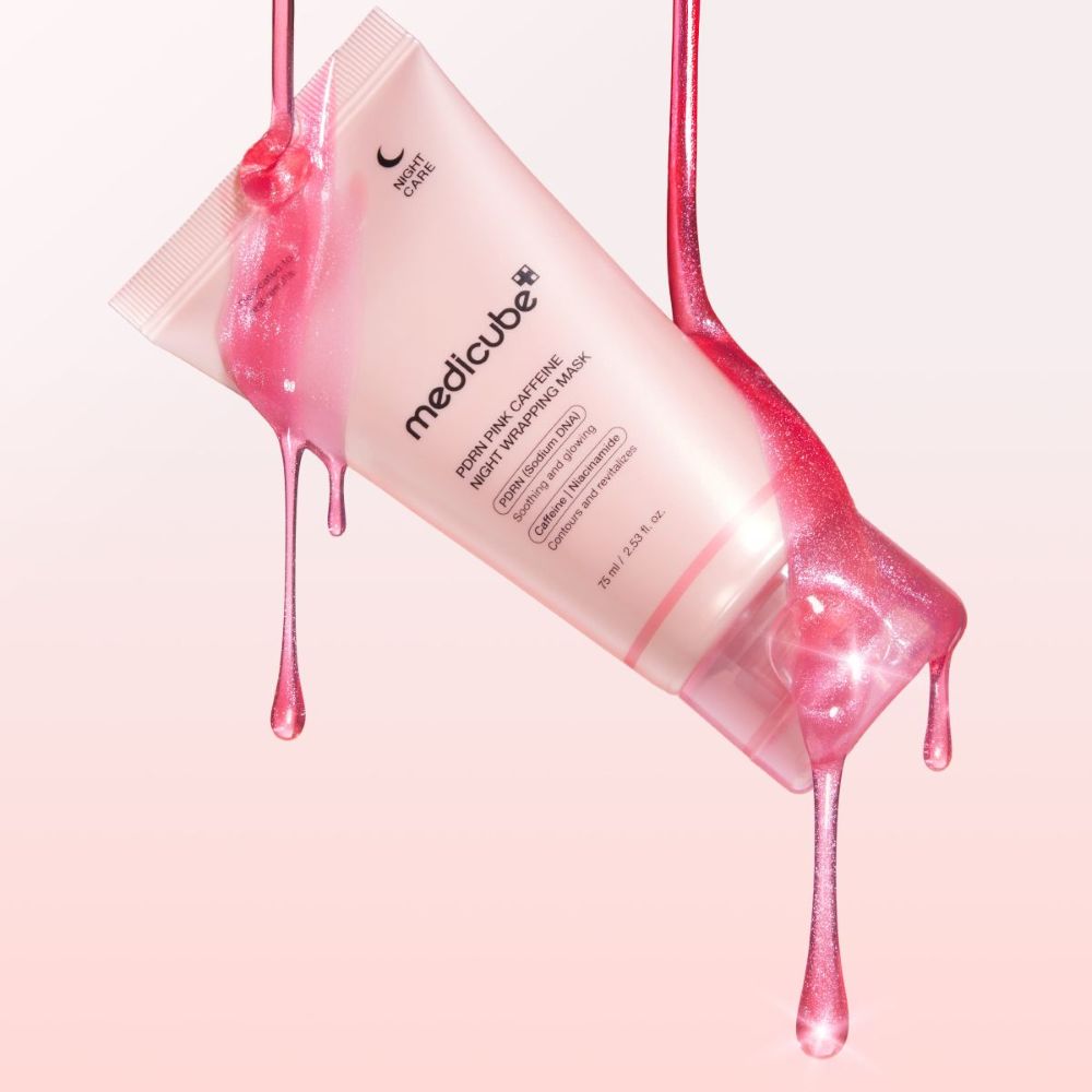 メディキューブ | PDRNピンクカフェインナイトラッピングマスク