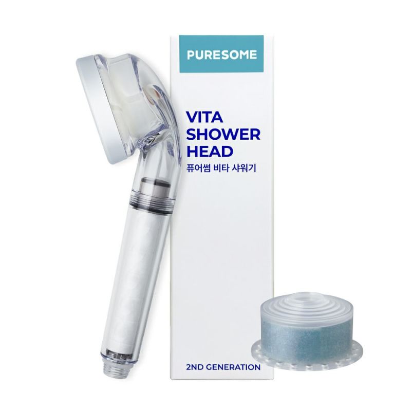 バス・洗面所用品 PURESOME VITA SHOWER HEAD 2ND GENERATION 特別価格】PURESOME ピュアサム シャワーヘッドスターターセット