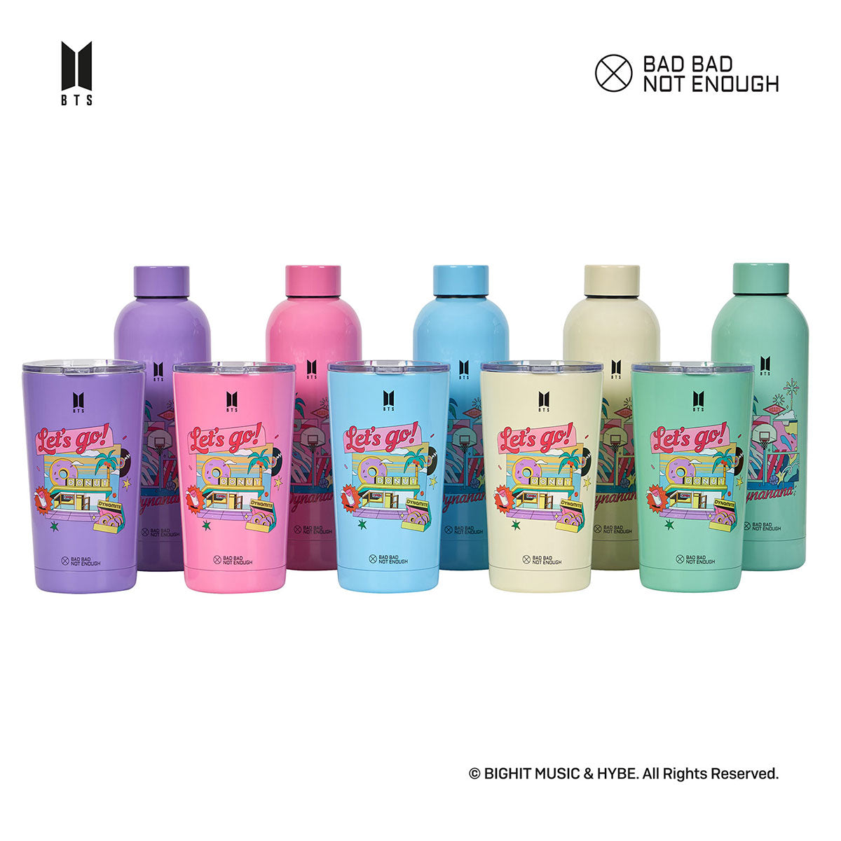 正規品・直販】BTS BBNE BTS Dynamite タンブラー 473ml ピンク