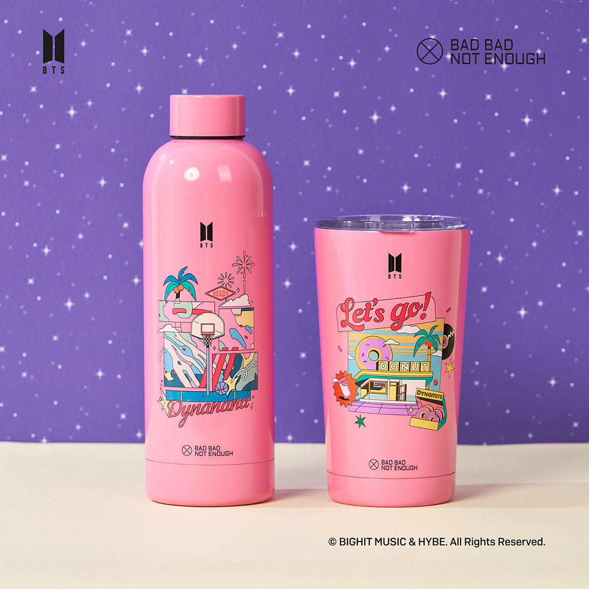 正規品・直販】BTS BBNE BTS Dynamite タンブラー 473ml ピンク