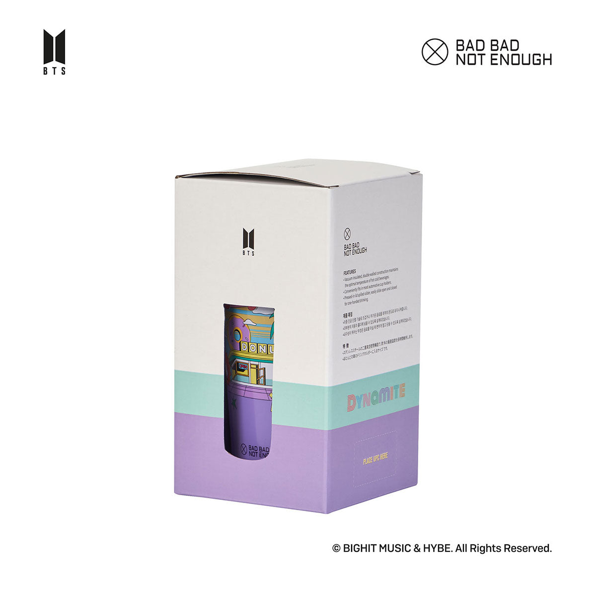 BTS タンブラー　パープル　魔法瓶 Amazon.co.jp: BTS×BBNE ダイナマイト タンブラー ボトル 保冷