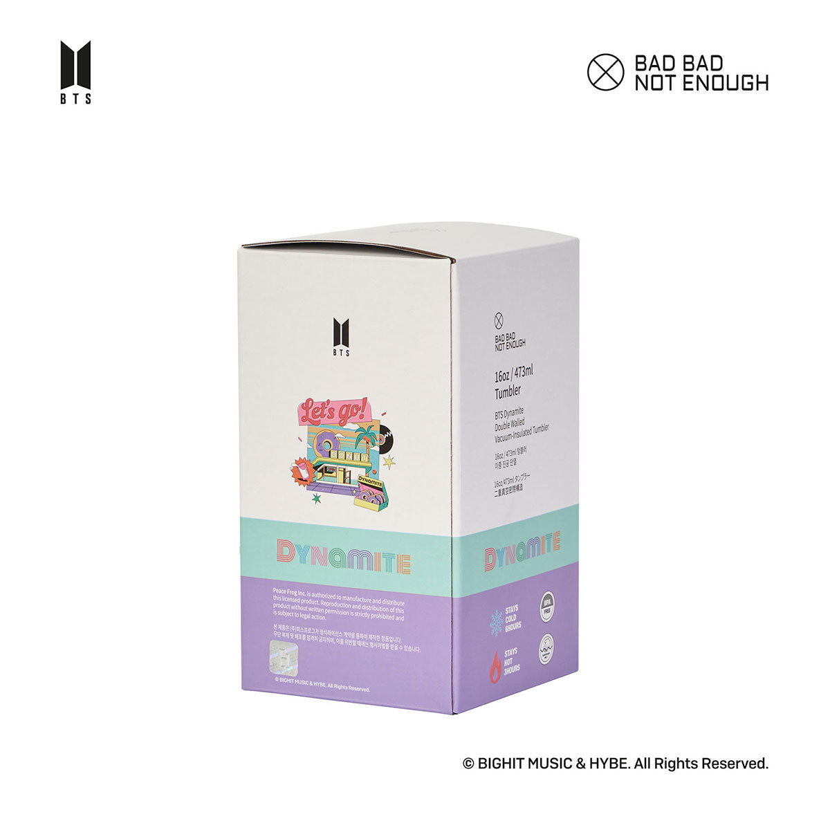 正規品・直販】BTS BBNE BTS Dynamite タンブラー 473ml アイボリー