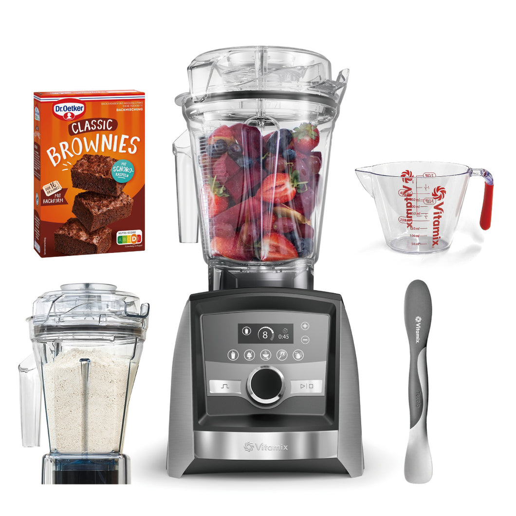 期間限定スペシャルセット【公式】バイタミックス Vitamix ミキサー A3500i ステンレスシルバー 1.4Lドライコンテナ バレンタインセット 日本正規輸入代理店 安心の直営店