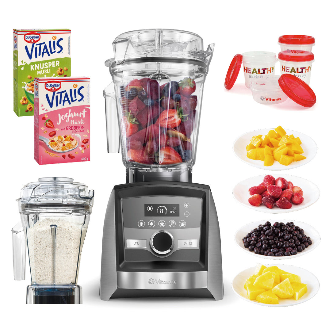 期間限定スペシャルセット【公式】バイタミックス Vitamix ミキサーAscent3500i ステンレスシルバー 1.4Lドライコンテナセット美肌リチャージセット 日本正規輸入代理店 安心の直営店