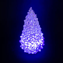 画像をギャラリービューアに読み込む, LED クリスマスウォーターツリー 32cm USB 単4電池 2WAY給電 レインボーカラー VIDA（ヴィーダ）
