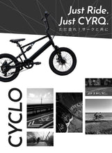 画像をギャラリービューアに読み込む, 直営店 電動アシスト自転車 E-BIKE BMX CYRQ サーク
