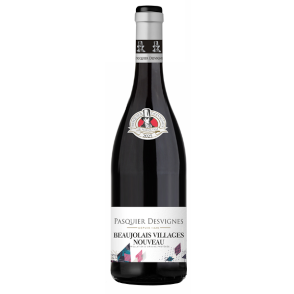 【予約】ボジョレー・ヌーヴォー　Pasquier Desvignes–Beaujolais  Nouveau Villages（パスキエ デヴィーニュ ボジョレー ヴィラージュ・ヌーヴォー)〈1本〉