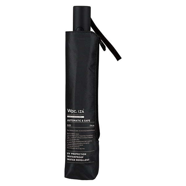 Wpc. | IZA Automatic & Safe 日傘 晴雨兼用の折りたたみ傘 自動開閉式 ワンタッチ