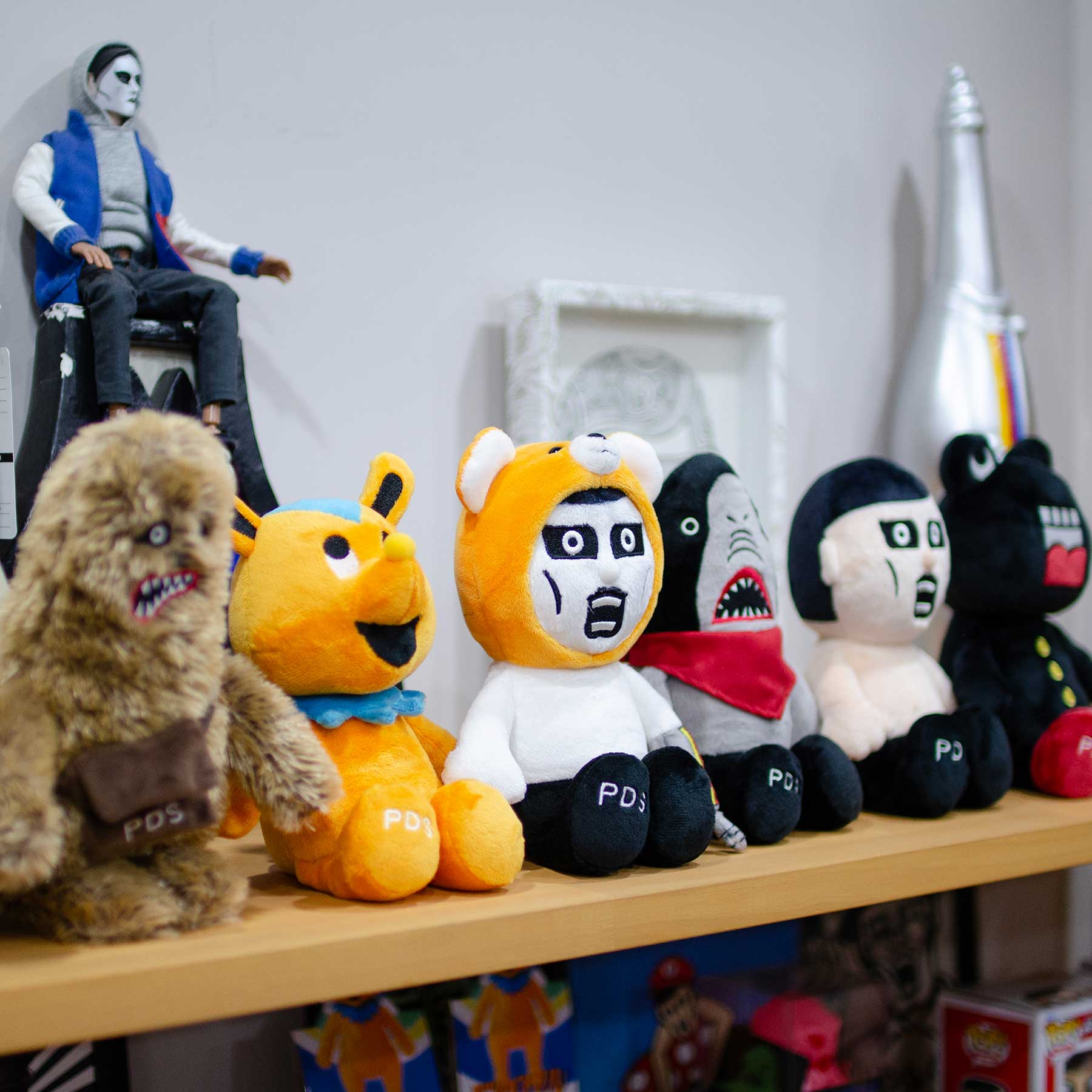NICI(ニキ)PUNK DRUNKERS くまあいつ ぬいぐるみ25cm 2025 – entre
