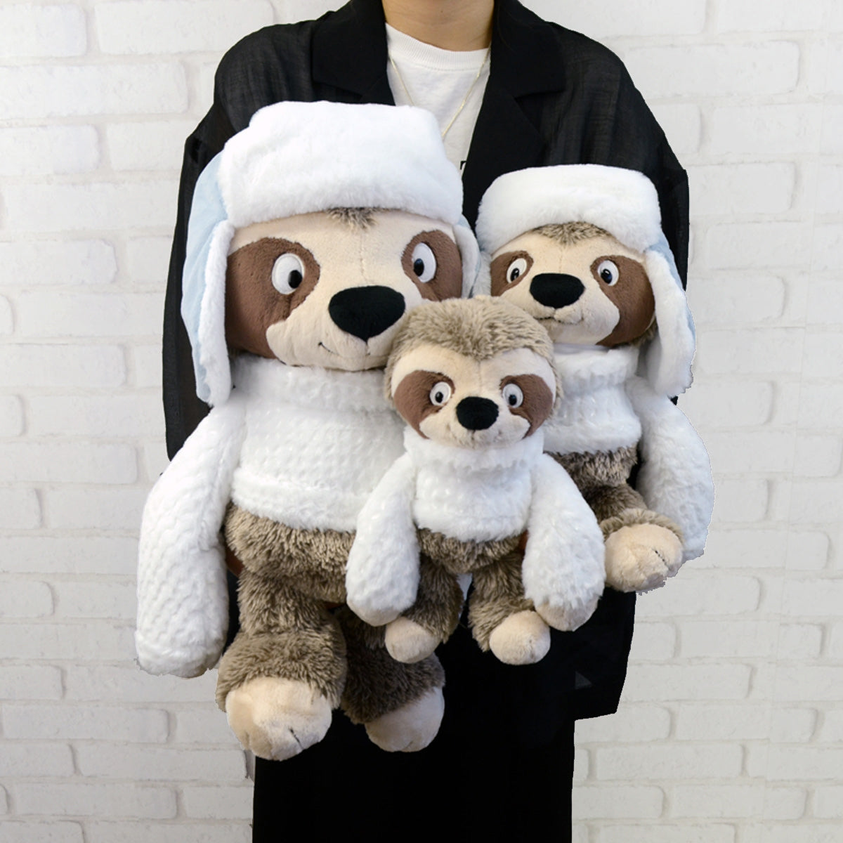 NICI (ニキ）| winter25 ナマケモノ イジー ぬいぐるみ 50cm – entre