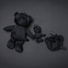 画像をギャラリービューアに読み込む, RAMIDUS×NICI ぬいぐるみ BLACK BEAUTY LOVE BEAR 25cm
