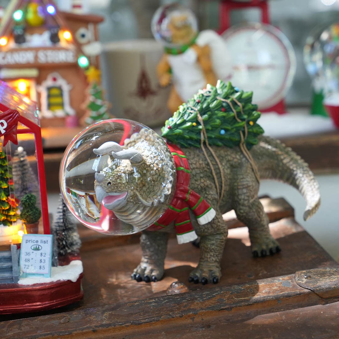 新品 ダイナソー グローブ トリケラトプス ダルトン スノードーム 恐竜 DULTON(ダルトン)／ DINOGLOBE TRICERATOPS ダイナグローブ