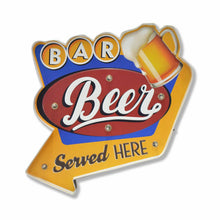 画像をギャラリービューアに読み込む, bcl(ビーシーエル)/LED ティンサイン BAR BEER
