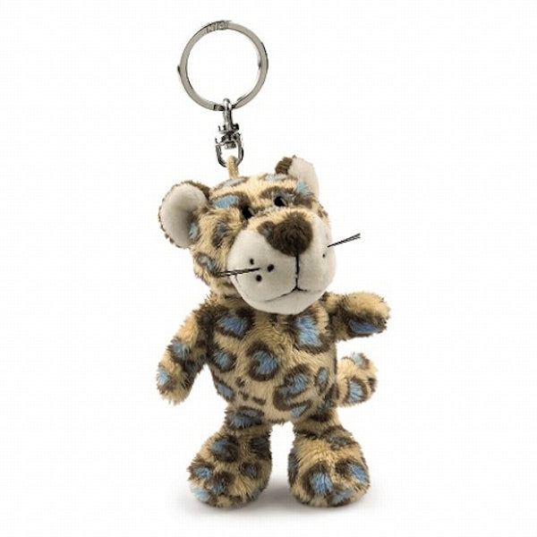 NICI(ニキ） | キーリング ワイルドフレンズ レパード 10cm/ブルー