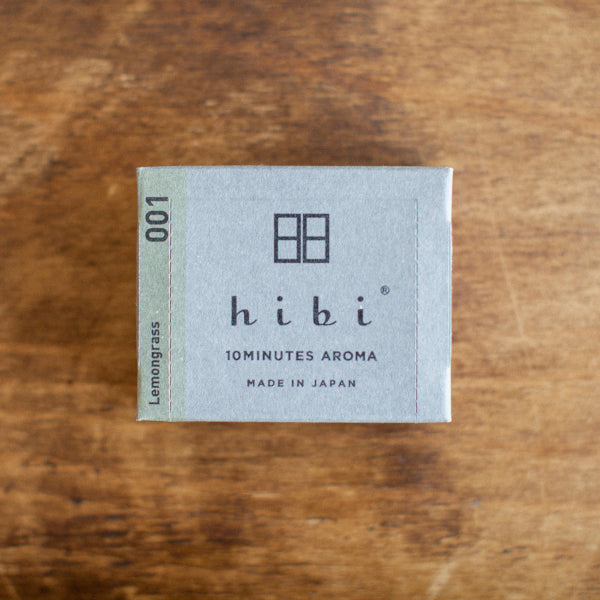 hibi | レモングラス ラージボックス30本/マット付き