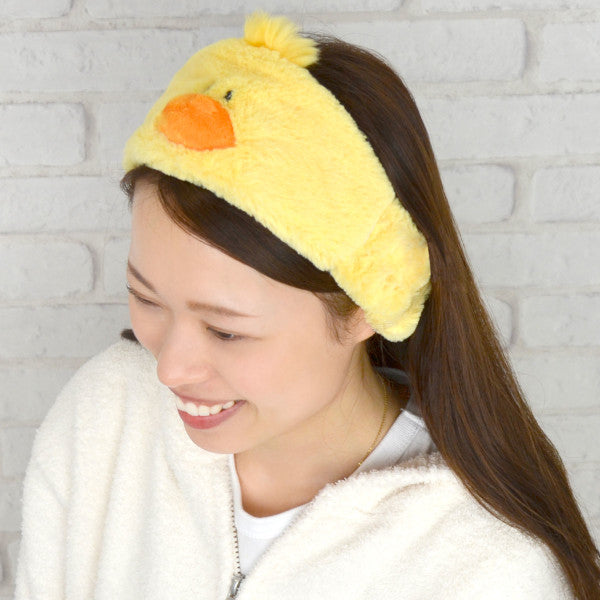 NICI(ニキ） ヘアバンド ふわふわヘアターバン ヒヨコ – entre