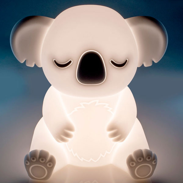 頭をポンっとタッチすると光る！】ナイトライト LED タッチ