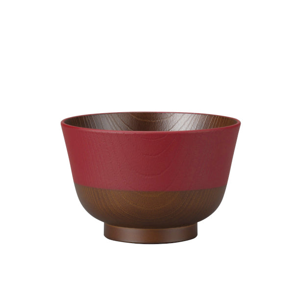 日本伝統色 羽反塗分汁椀