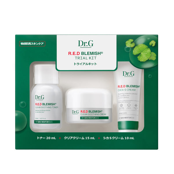 Ｄｒ．Ｇ　トライアルキット　トナー＆クリアクリーム＆シカＳクリーム