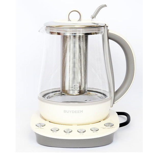 BUYDEEM薬膳マルチポット 1.5L ｜ガラスケトル (バイディーム) 安心の