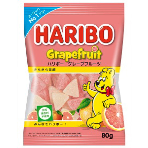 HARIBO(ハリボー) | グレープフルーツ　80g