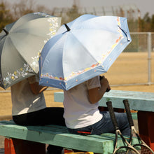 画像をギャラリービューアに読み込む, ファンファンパラソル 扇風機付き日傘  60cm
