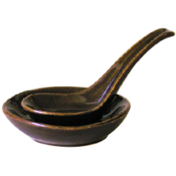 SALE】長谷園 アメ釉 小レンゲ(皿付) ANM-26 – entre vida-online