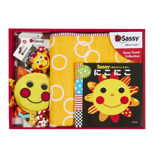 sassy | サッシー・出産祝いタオルケットセット